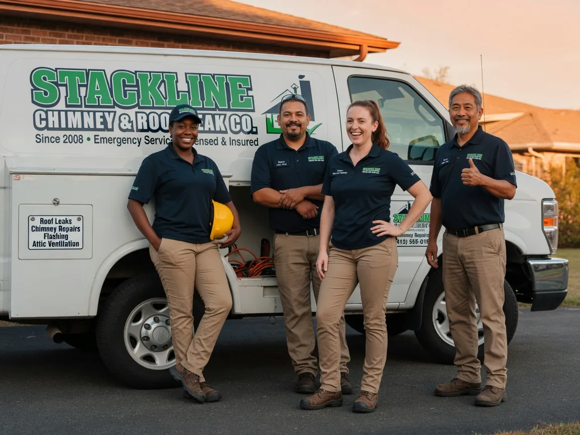 Chimney flashing repair company in Brookeville, MD